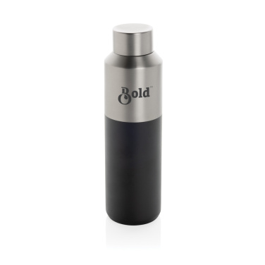 Logo trade promotional gifts image of: Fluid RCS certified recycled steel water bottle 600ml