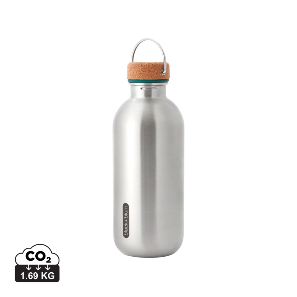 Logotrade promotional giveaways photo of: Black+Blum Steel Water Bottle 600ml
