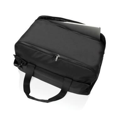 Logotrade promotional merchandise image of: Swiss Peak Aware™ RPET 15.6 inch laptop weekend bag
