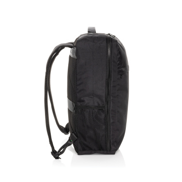 Logo trade corporate gifts picture of: Swiss Peak Aware™ RPET Essential 15.6 inch laptop backpack