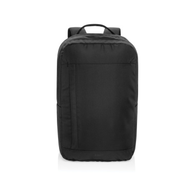Logo trade corporate gift photo of: SP Aware™ RPET Edin 100% recycled 15.6 inch laptop backpack