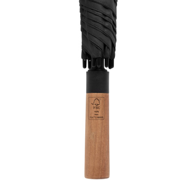 Logotrade corporate gifts photo of: Tony  Aware™ RPET 30 inch acacia auto open umbrella