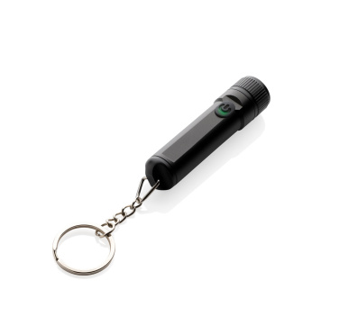 Logotrade promotional products photo of: Gear X rechargeable ultra bright keychain torch