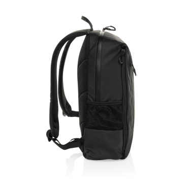 Logo trade business gifts image of: Lima Aware™ RPET water resistant 15.6 laptop backpack