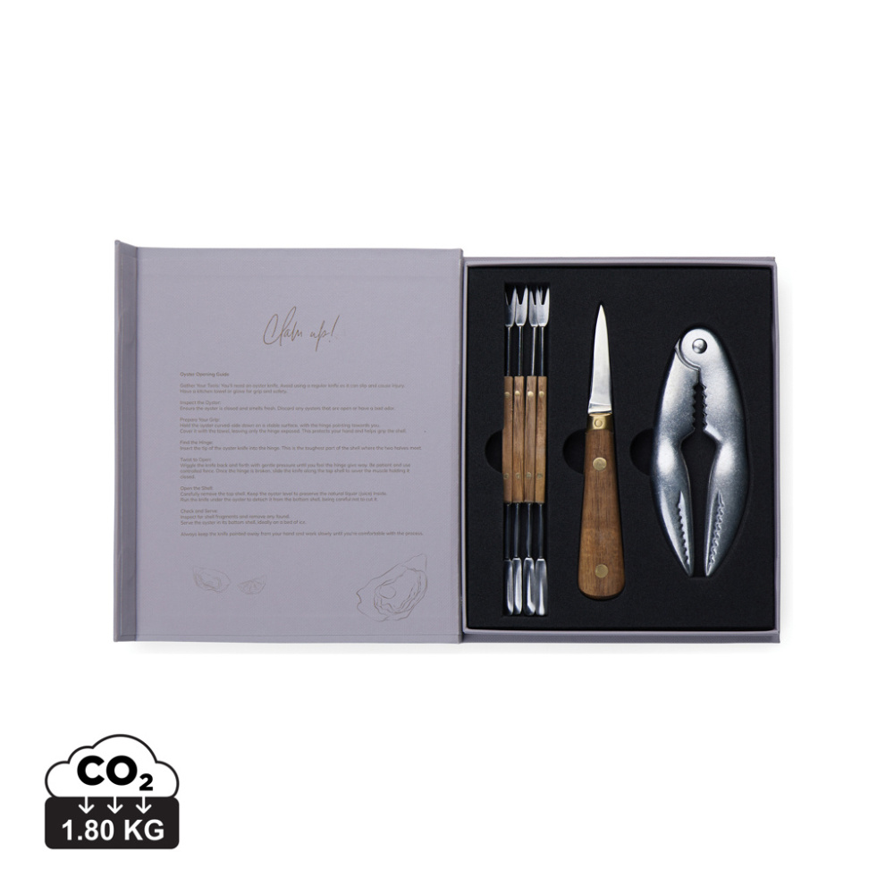Logotrade business gifts photo of: VINGA Story of seafood