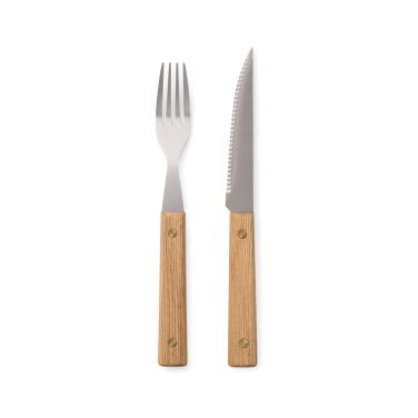 Logo trade promotional merchandise photo of: VINGA Paso 8 pcs bbq cutlery set