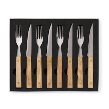Logotrade advertising product picture of: VINGA Paso 8 pcs bbq cutlery set
