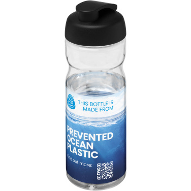 Logotrade business gift image of: H2O Active® Eco Base 650 ml flip lid sport bottle