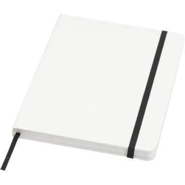 Logotrade promotional product image of: Holm A5 stone paper hard cover notebook with lined pages