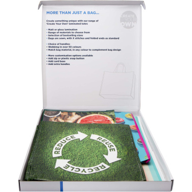 Logotrade promotional items photo of: Laminated totes sample box