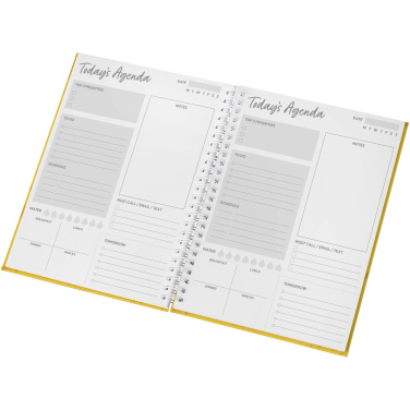 Logo trade promotional giveaways picture of: Desk-Mate® A5 hard cover journal