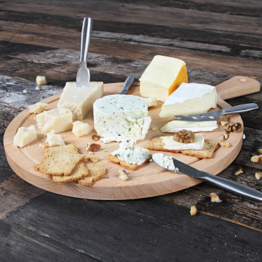 Logo trade promotional items image of: BOSKA Serving Board Round Amigo L