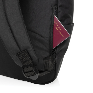 Logotrade advertising products photo of: Swiss Peak Aware™ RPET Leonard 15.6 inch laptop backpack
