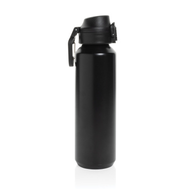 Logotrade promotional gifts photo of: Via RCS Re-steel lockable sport bottle 600ML