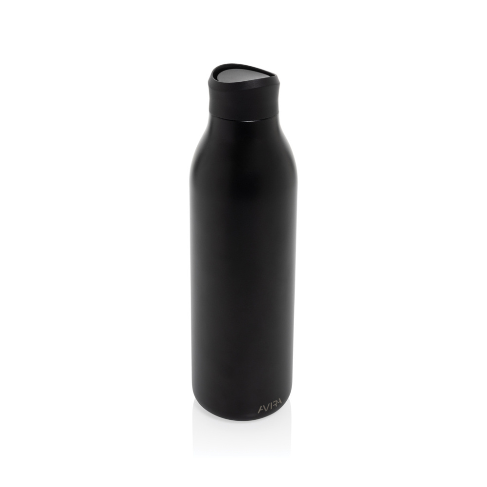 Logo trade promotional items picture of: Avira Alok RCS re-steel 360 waterbottle 600ML