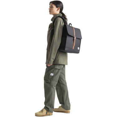 Logo trade corporate gifts image of: Herschel City recycled backpack 16L