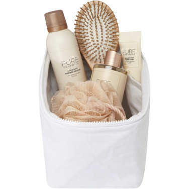 Logo trade corporate gifts picture of: Pack 500 g/m² Aware™ recycled toiletry organiser