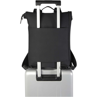 Logotrade promotional merchandise image of: Turner 15.6" GRS recycled roll-top laptop backpack 12L