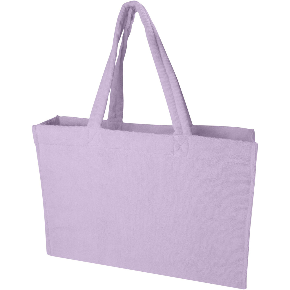 Logotrade promotional product image of: Siam GRS recycled terry beach tote bag 13L