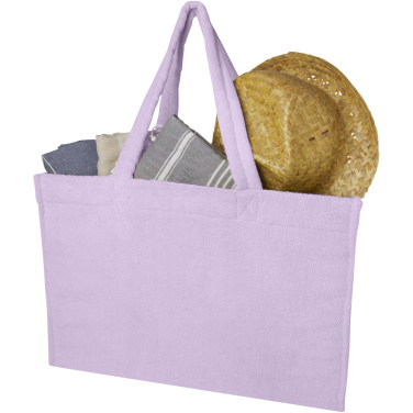 Logo trade promotional giveaways picture of: Siam GRS recycled terry beach tote bag 13L