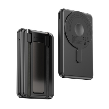 Logotrade promotional giveaways photo of: Urban Vitamin Redwood 5in1 5000mah 20W PD magnetic powerbank