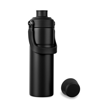 Logo trade corporate gifts picture of: Baltimore trek RCS recycled SS bottle 600 ML