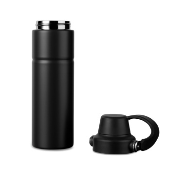 Logo trade corporate gifts picture of: Baltimore trek RCS recycled SS bottle 600 ML