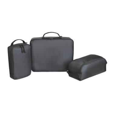 Logo trade promotional gift photo of: Renew AWARE™ rPET 3 Piece Packing Cube Set