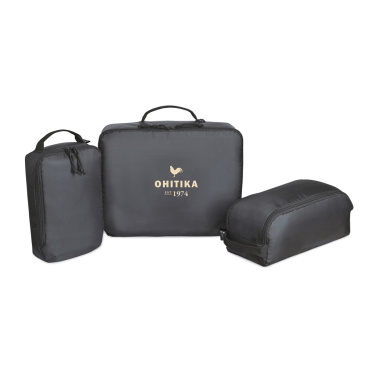 Logo trade promotional merchandise image of: Renew AWARE™ rPET 3 Piece Packing Cube Set