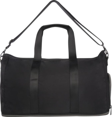 Logo trade promotional merchandise image of: Rhine GRS recycled expandable duffel bag 35L