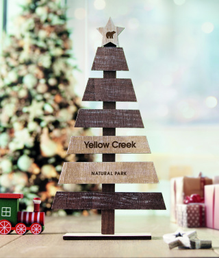 Logotrade promotional gift picture of: Wooden Christmas tree