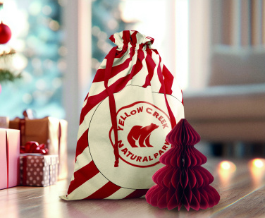 Logo trade promotional items picture of: Large Santa cotton bag