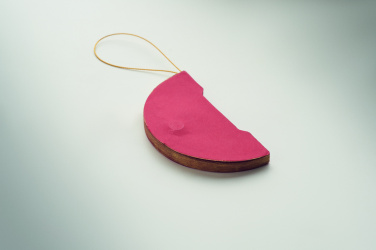 Logo trade promotional giveaway photo of: Foldable  XMAS bauble hanger