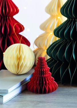 Logotrade promotional items photo of: Christmas paper tree hanger