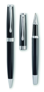 Logo trade promotional items picture of: Ball pen and roller set