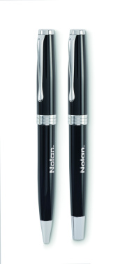 Logotrade corporate gift image of: Ball pen and roller set