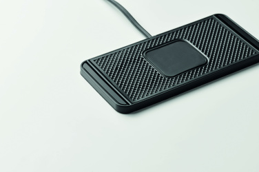 Logo trade business gifts image of: Pad car wireless charger 15W