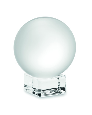 Logo trade promotional gift photo of: Glass round award