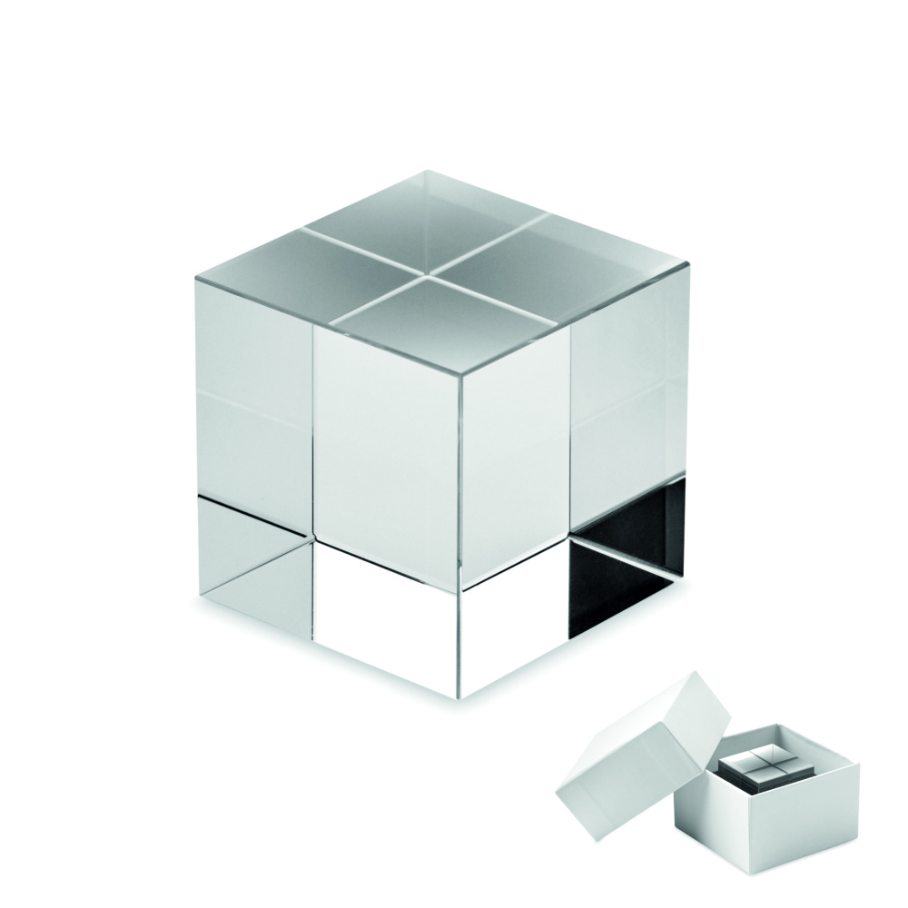 Logotrade corporate gifts photo of: Glass cube award