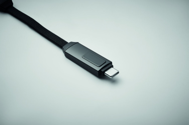 Logo trade promotional items image of: 60W charging cable keyring