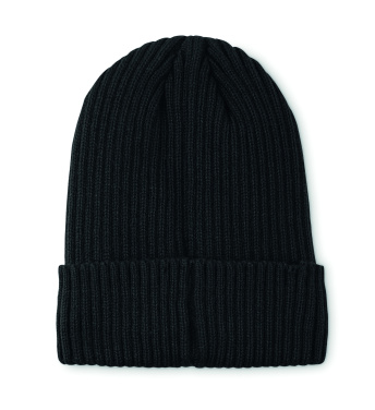 Logo trade advertising products picture of: 3M knitted beanie with cuff