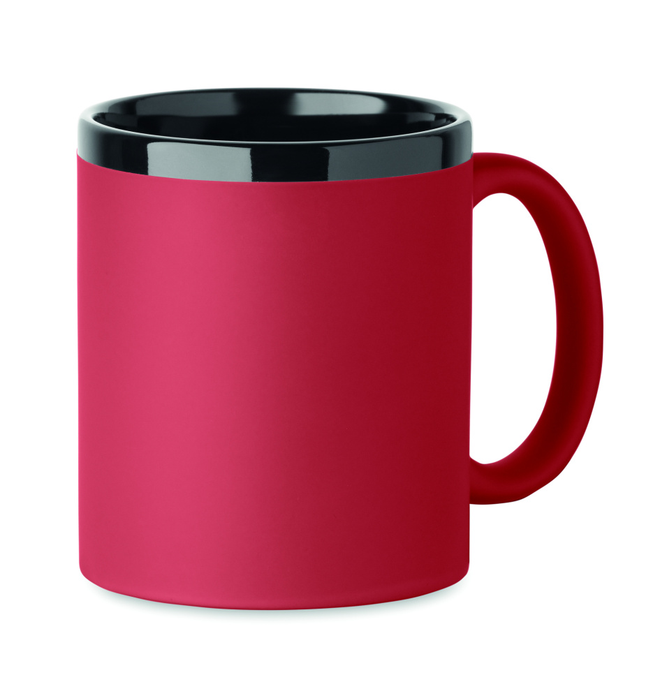 Logo trade advertising products image of: Ceramic mug for laser 300 ml