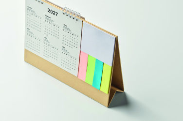 Logotrade promotional gifts photo of: Desk calendar with memo pad