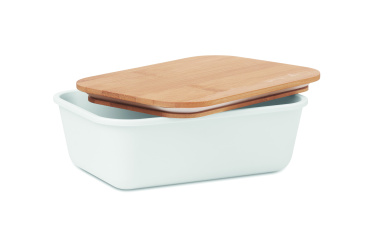 Logotrade promotional item picture of: Lunch box with bamboo lid