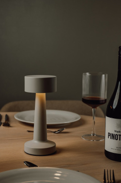 Logo trade promotional giveaway photo of: VINGA Maris RCS recycled ABS table lamp