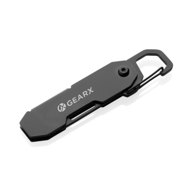 Logotrade promotional merchandise picture of: Gear X foldable EDC tool with carabiner and parcel cutter