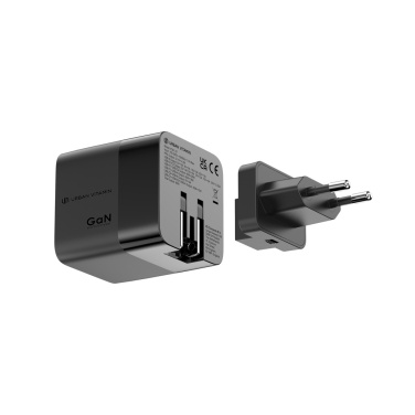 Logotrade promotional merchandise picture of: Urban Vitamin Mendocino 65W GaN charger retractable cable