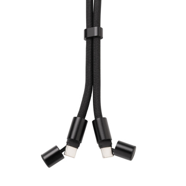 Logotrade promotional giveaway picture of: LoopAmp RCS RPET adjustable phone cord with 60W cable