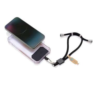 Logotrade promotional giveaway picture of: CarryLoop RCS recycled PET adjustable phone holder wristlet