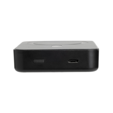 Logo trade corporate gifts picture of: Amporia RCS recycled plastic 10.000mAh magnetic powerbank